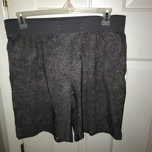 Lululemon Grey T.H.E Shorts Size XL Linerless